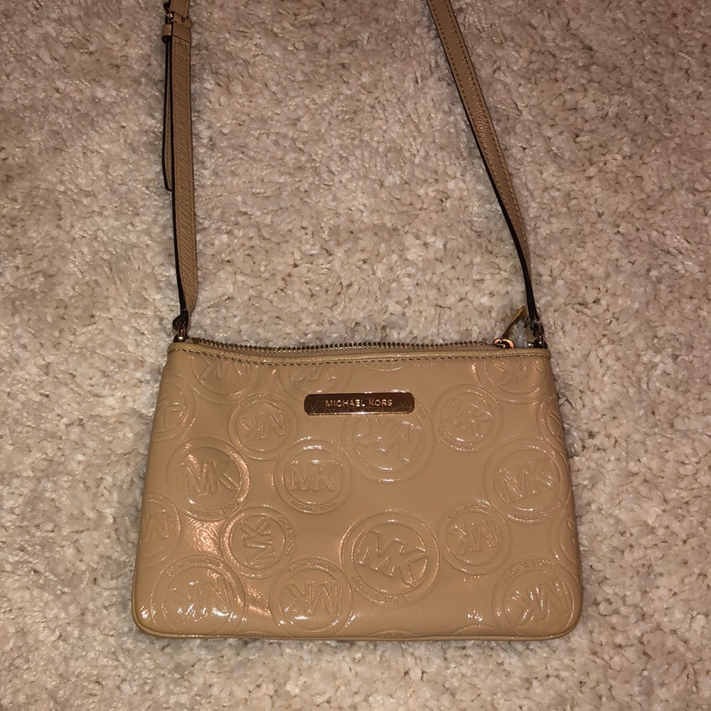 Michael Kors patten leather crossbody